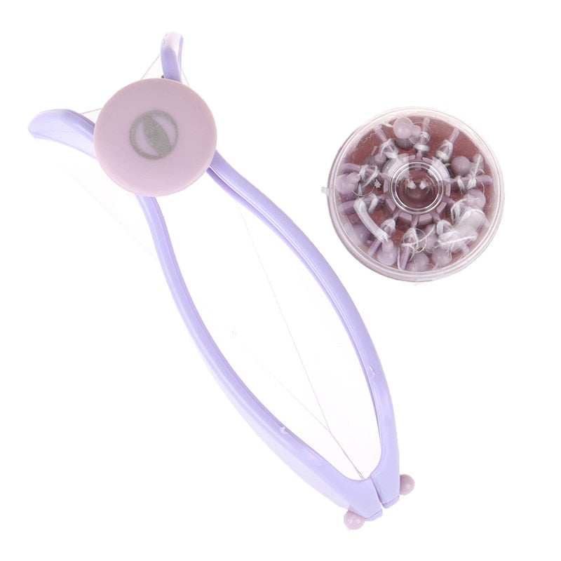 Compact Hair Removal Tool for Chin, Cheeks & Brows